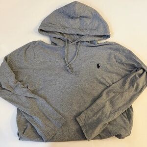 Polo Ralph Lauren Grey Lightweight Hoodie